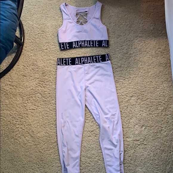 Alphalete Other - ALPHALETE Lilac Set